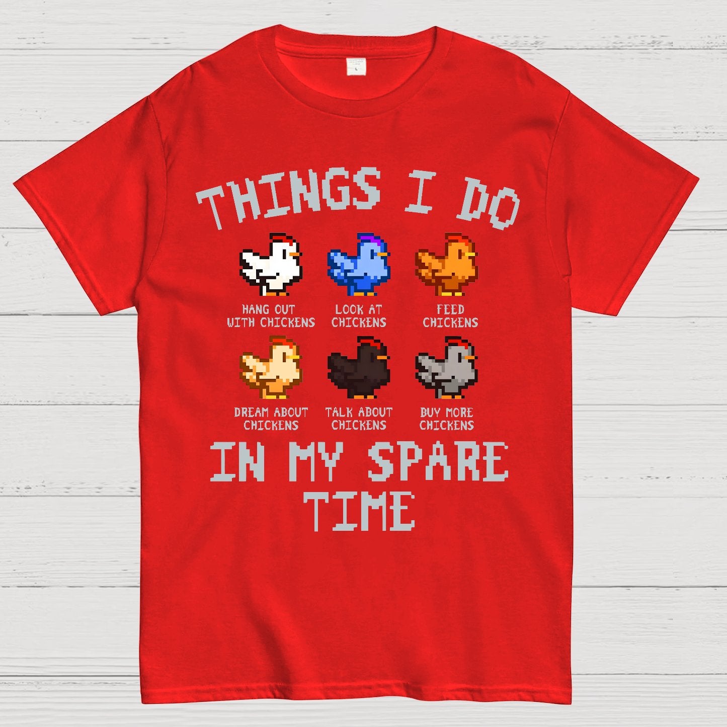 Things I Do In My Spare Time Funny Geek T-Shirt