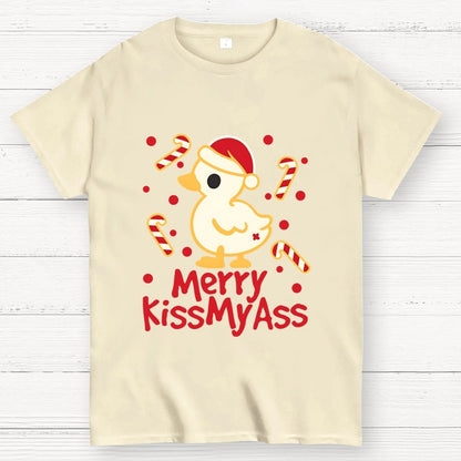 Duck Merry Kissmyass Geek T-Shirt