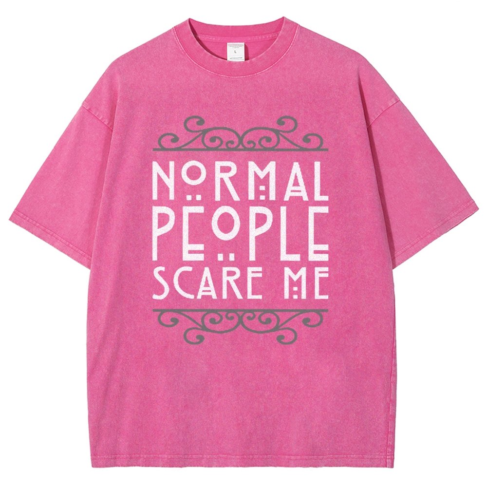 People Are Scary Vintage Distressed T-shirt