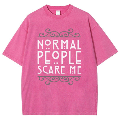 People Are Scary Vintage Distressed T-shirt