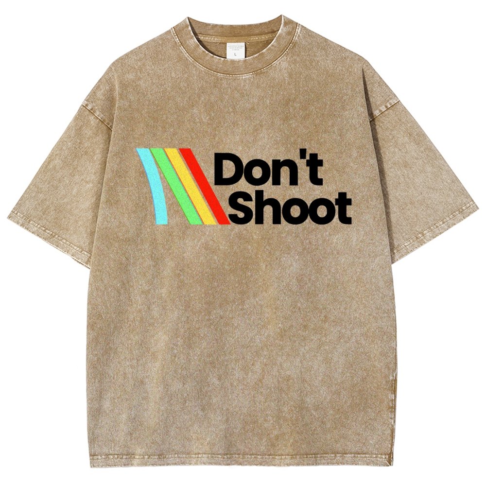 Don't Shoot Vintage Distressed T-shirt