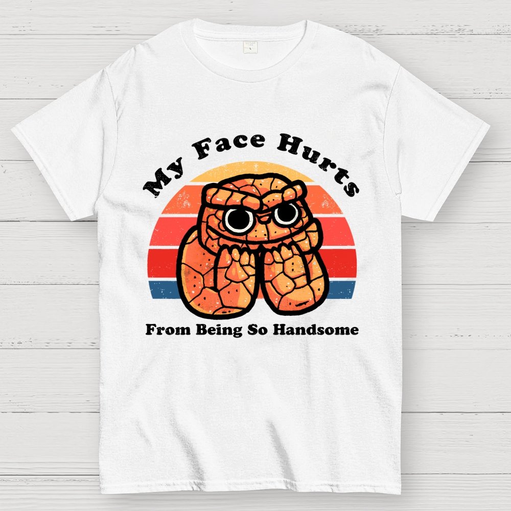 My Face Hurts Geek T-Shirt