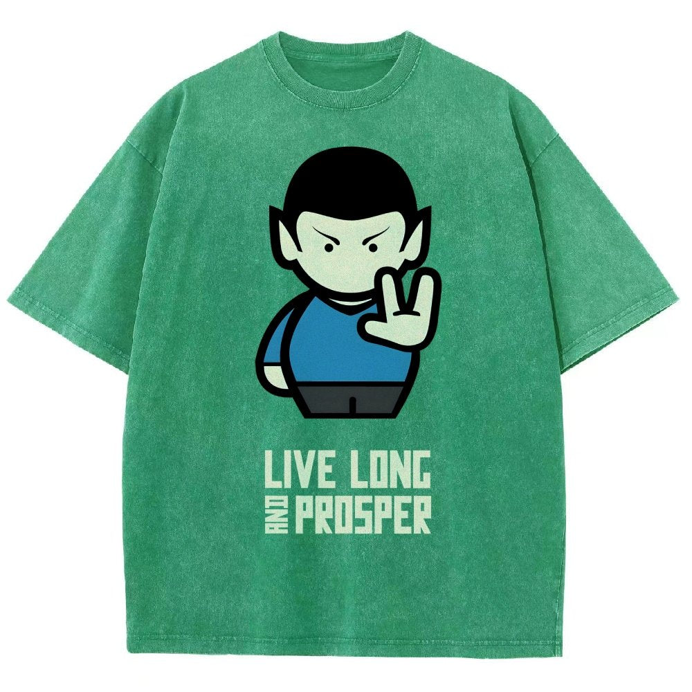 Live Long Vintage Distressed T-shirt