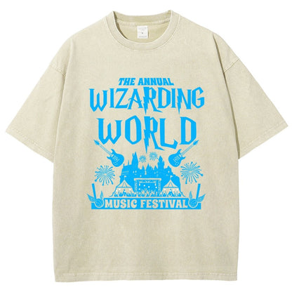 Wizards & Witches Music Festival Vintage Distressed T-shirt