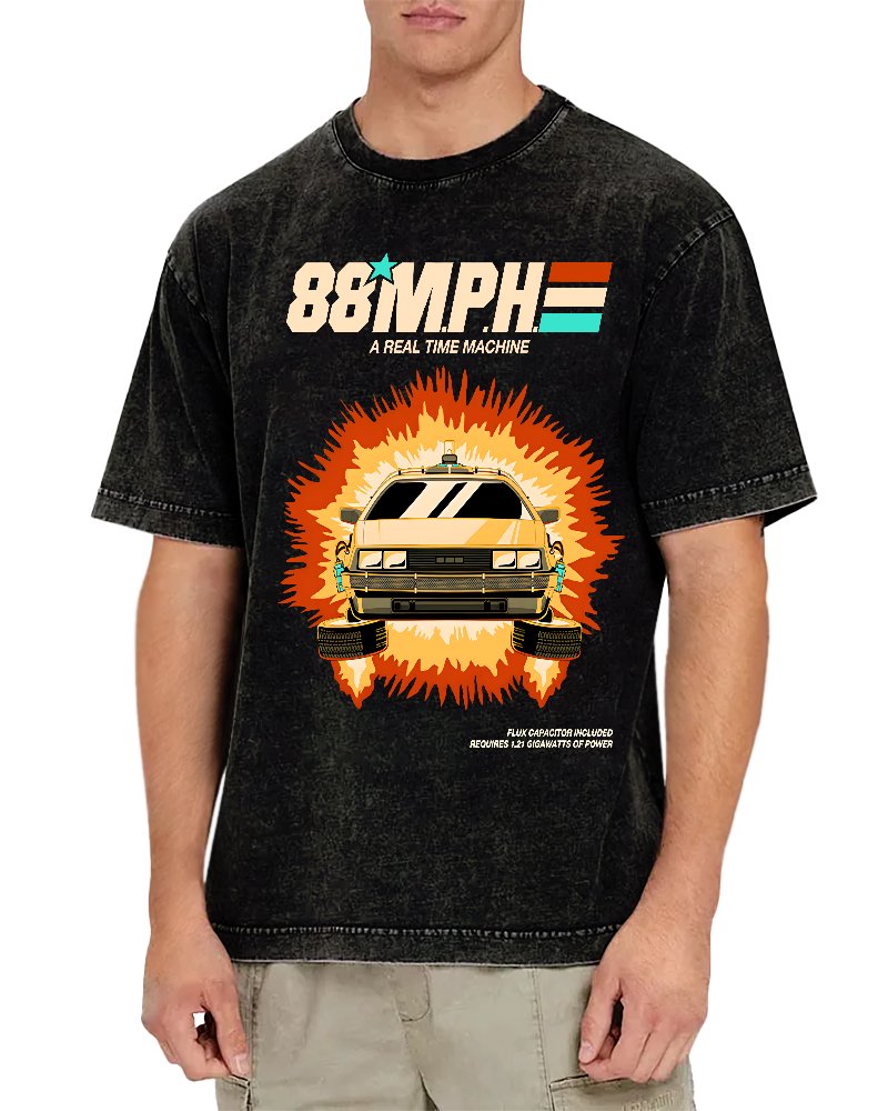 A Real Time Machine Vintage Distressed T-shirt
