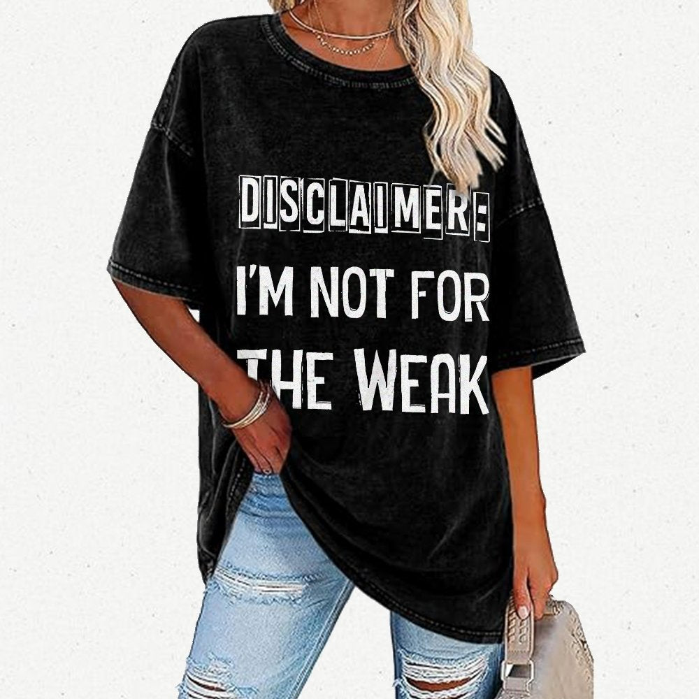 Disclaimer Vintage Distressed T-shirt