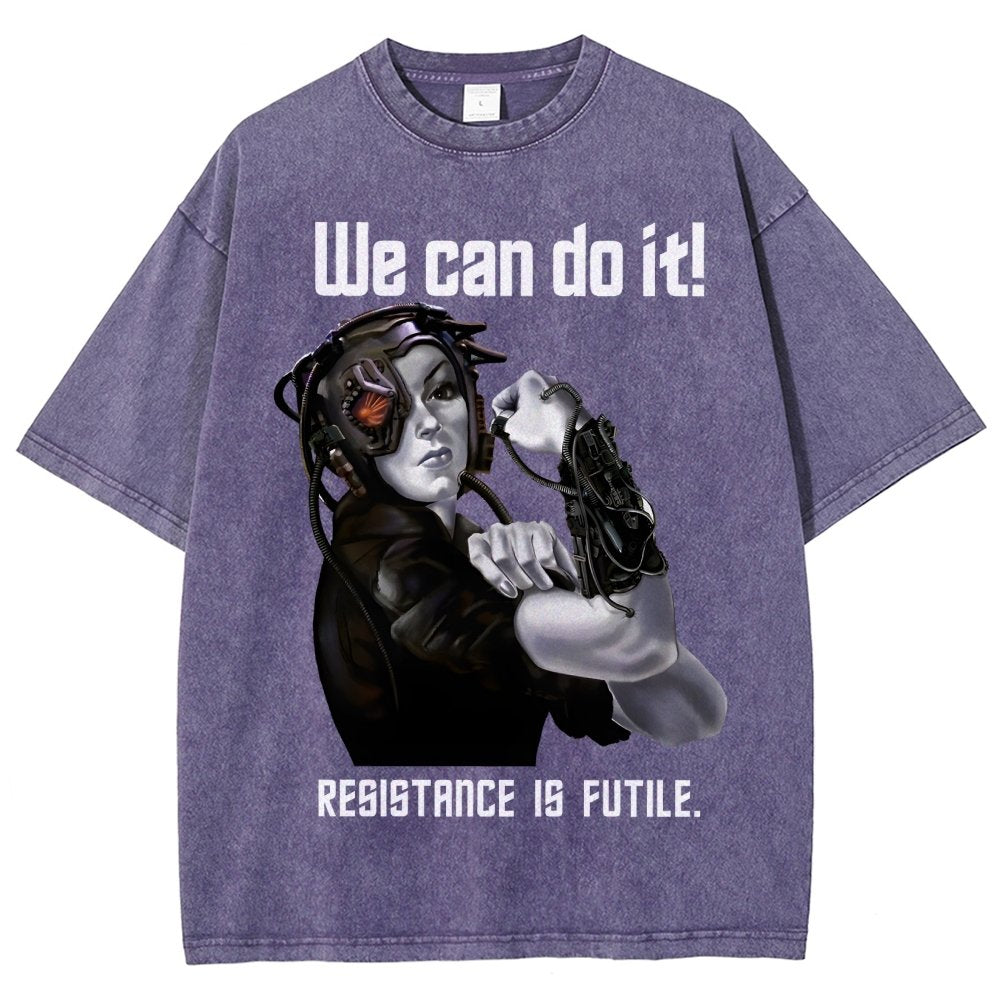 We Can Do It Opposing Is Hopeless Vintage Distressed T-shirt