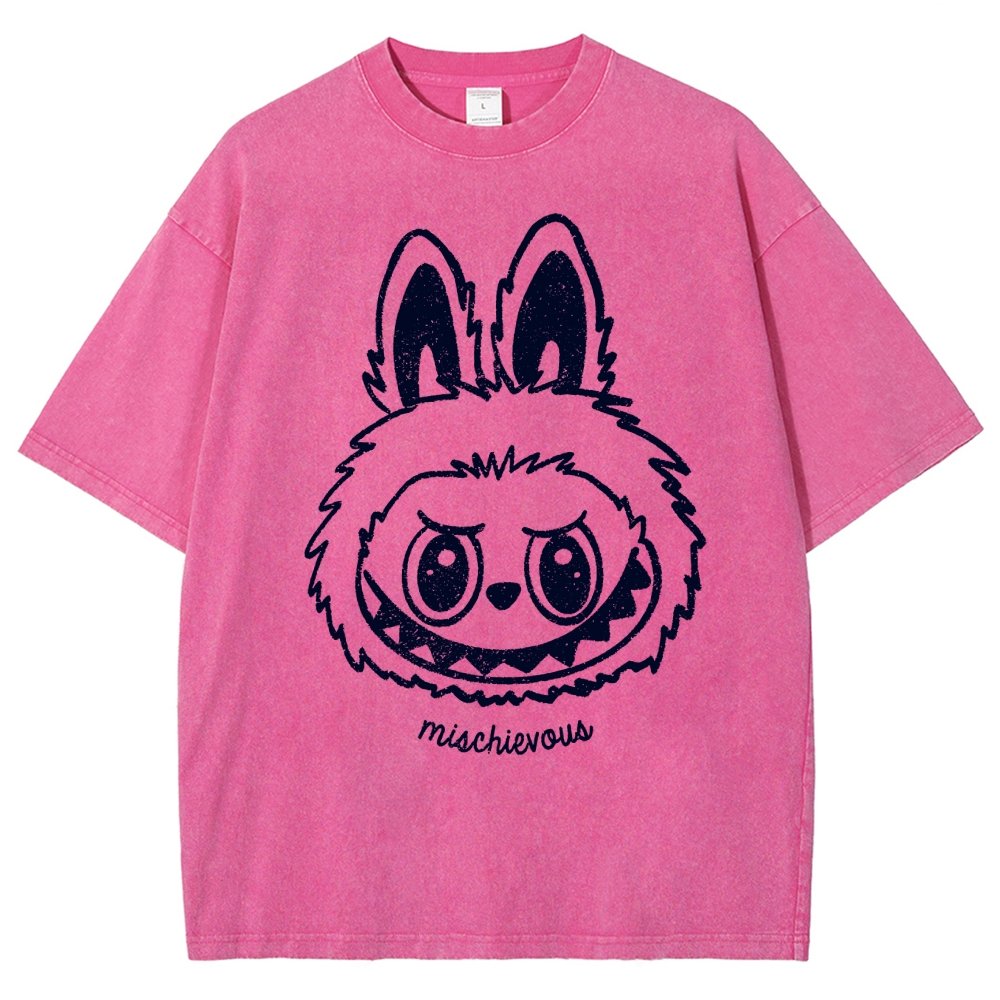 Le Boo Boo Vintage Distressed T-shirt