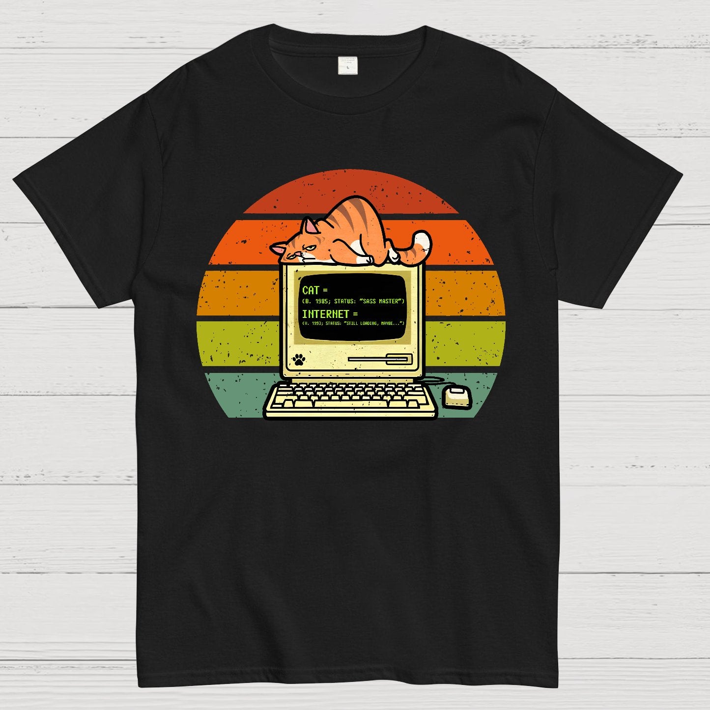 Cat vs. Internet Still Loading Geek T-Shirt