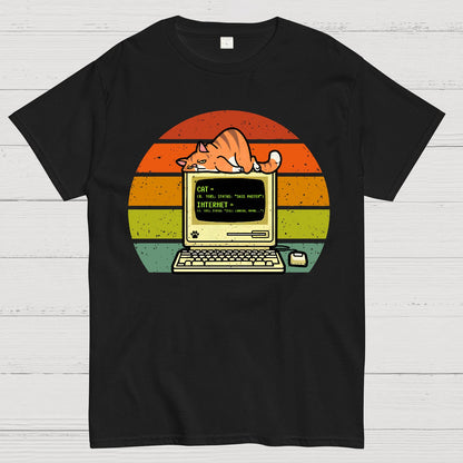 Cat vs. Internet Still Loading Geek T-Shirt