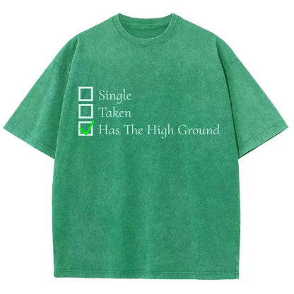 You Have the High Ground Vintage Distressed T-shirt