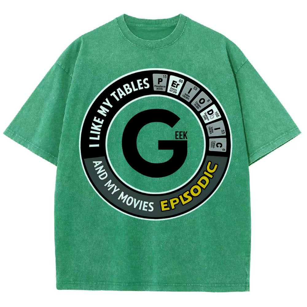 Nerdy and Proud Vintage Distressed T-shirt