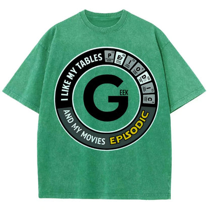 Nerdy and Proud Vintage Distressed T-shirt