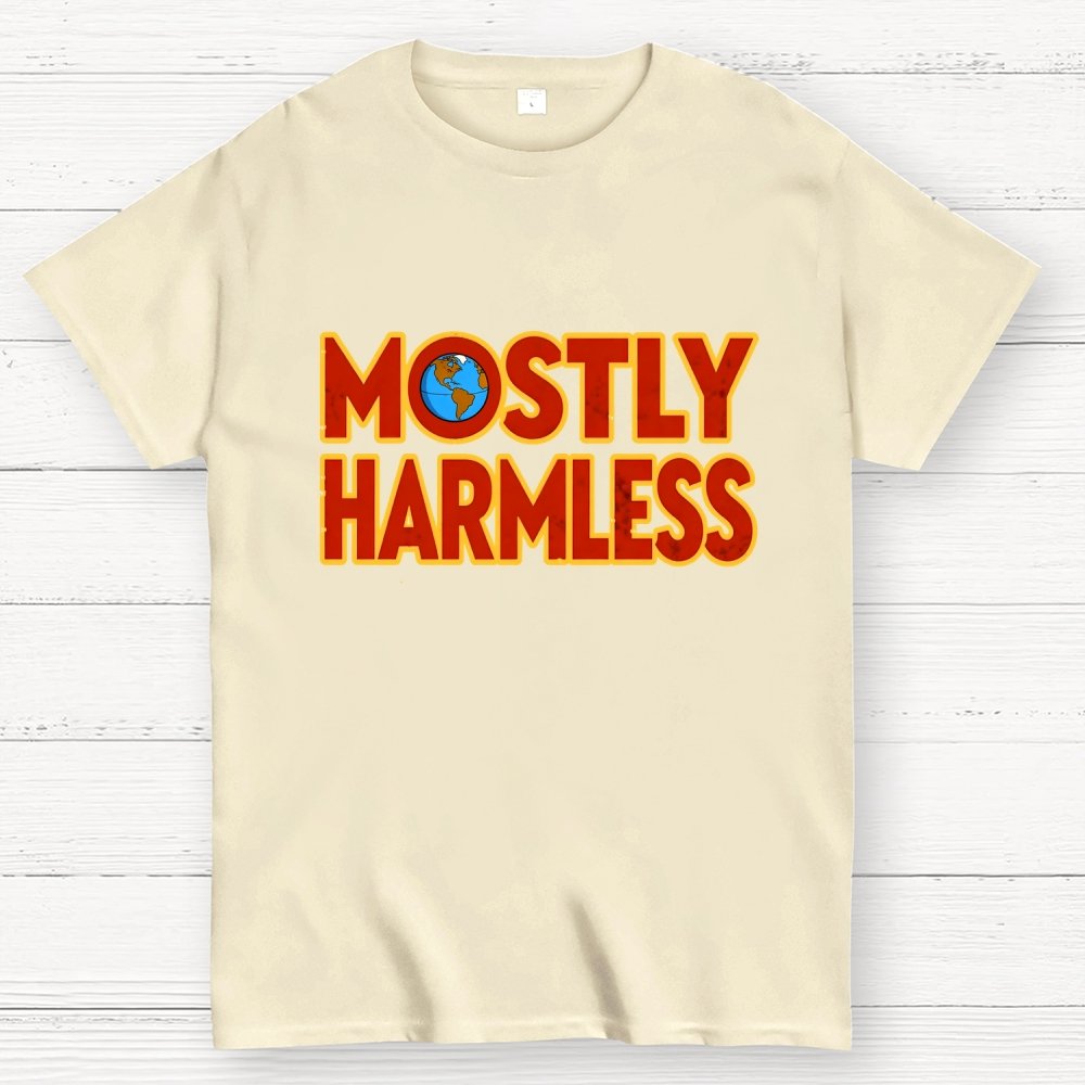 Mostly Harmless Art Print Geek T-Shirt