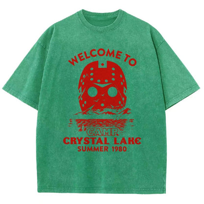 Welcome To Mystic Lake Vintage Distressed T-shirt