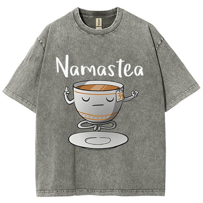 Namastea Vintage Distressed T-shirt