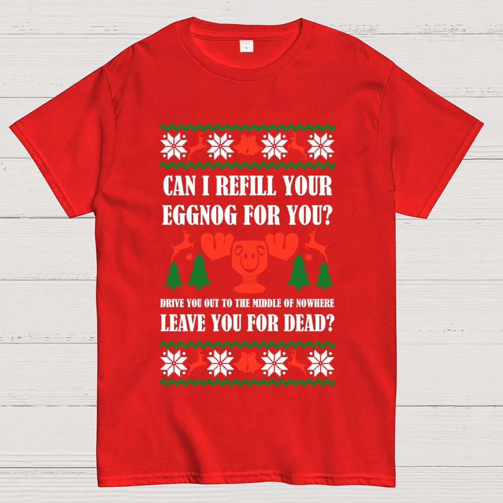Mystery World Eggnog Geek T-Shirt