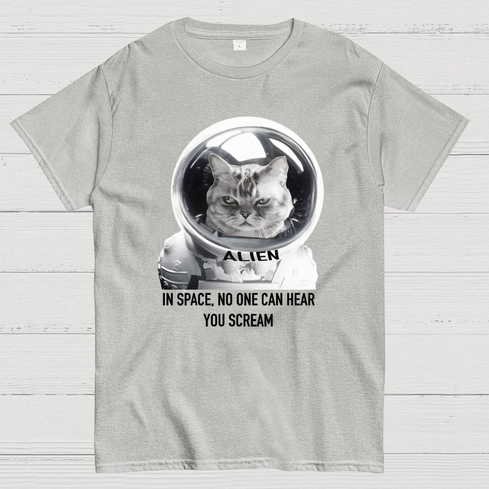 In Space No One Can Hear You Scream Geek T-Shirt