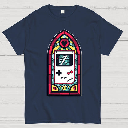 8bit Stained Glass Geek T-Shirt
