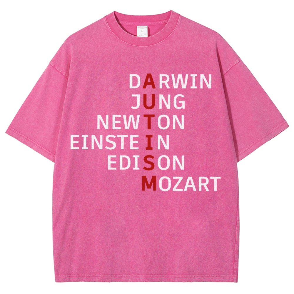 Autism and genius: different ways of thinking Vintage Distressed T-shirt