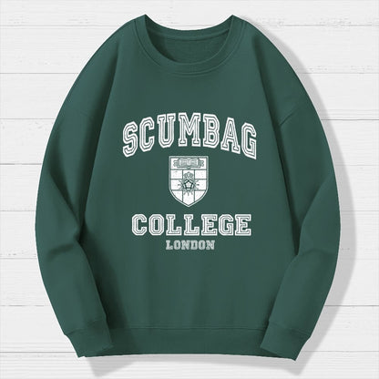 Scumbag College Geek Cotton Sweatshirt 2511001404