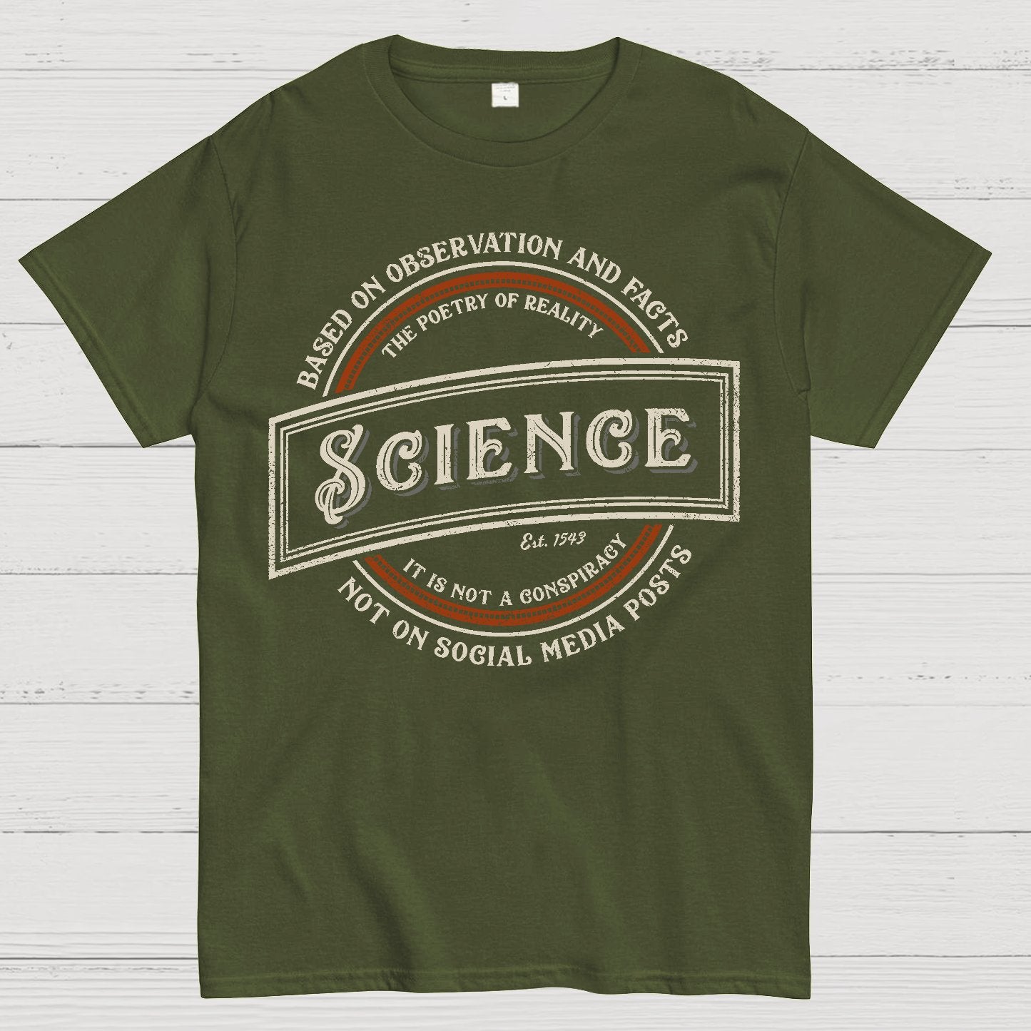 Old-Timey Science Geek T-Shirt