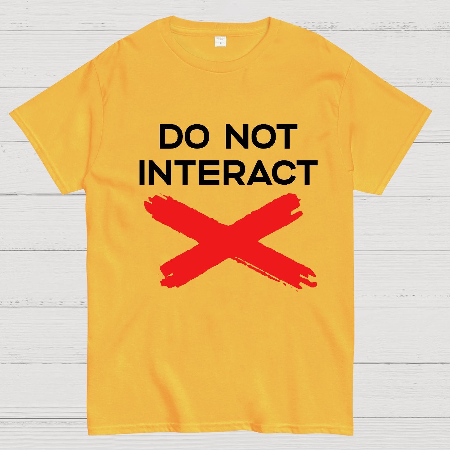 Do Not Interact Geek T-Shirt