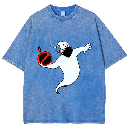 Spooksy Vintage Distressed T-shirt