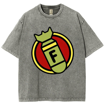 F Bomb Vintage Distressed T-shirt