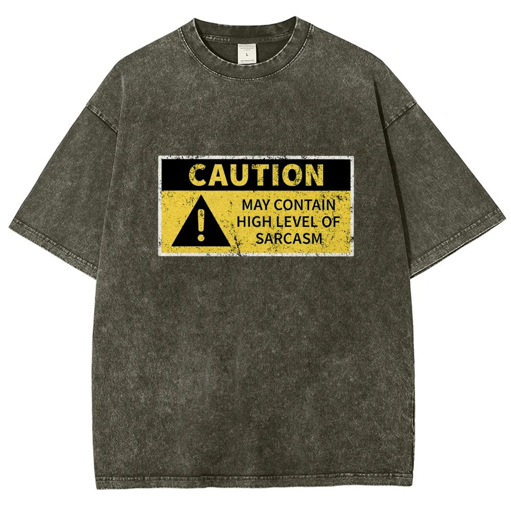 High Level Sarcasm Vintage Distressed T-shirt