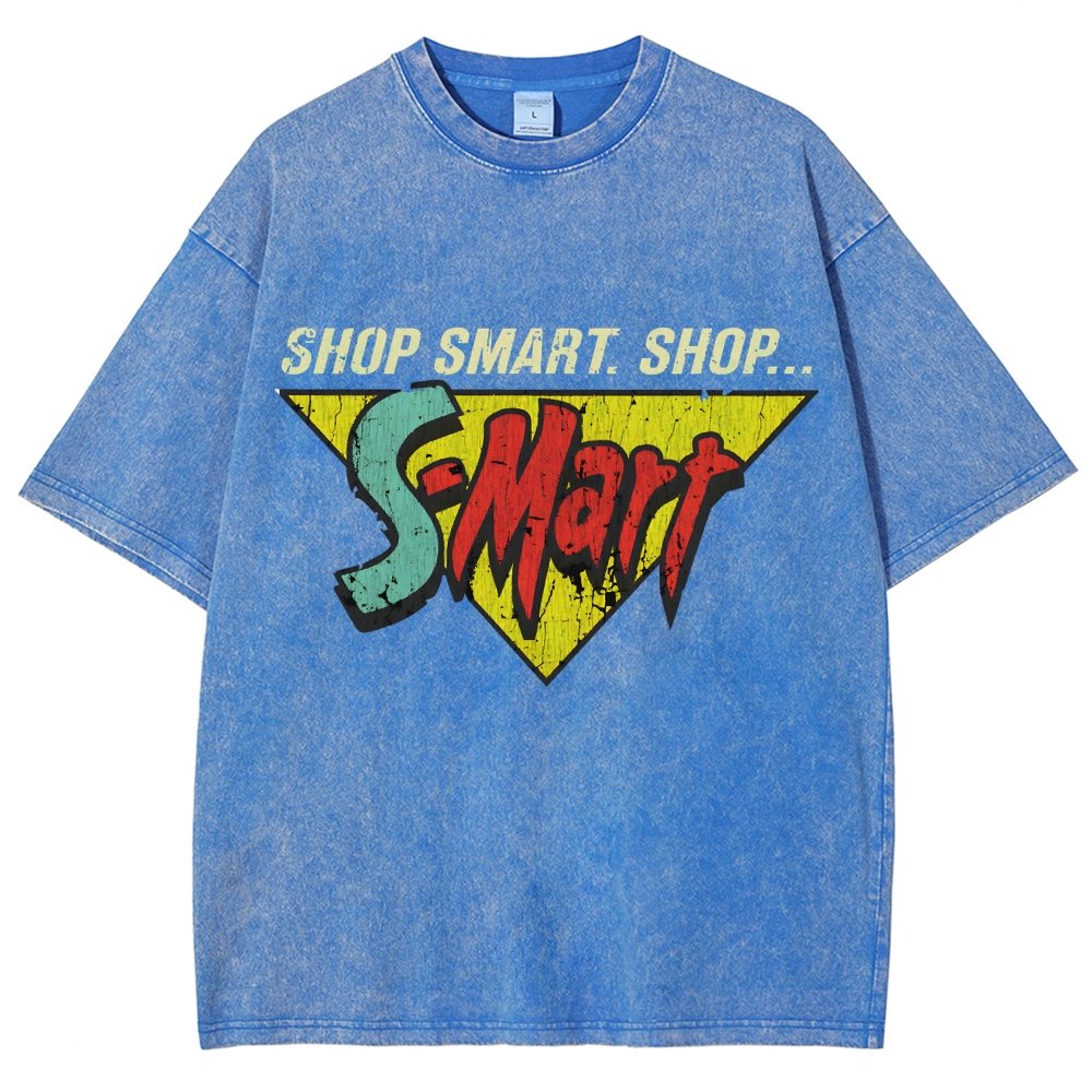 Shop Smart. Shop SmartMart! Vintage Distressed T-shirt