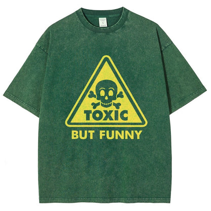Toxic but Funny Vintage Distressed T-shirt