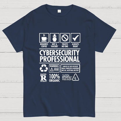 Cybersecurity Professional Geeky T-Shirt
