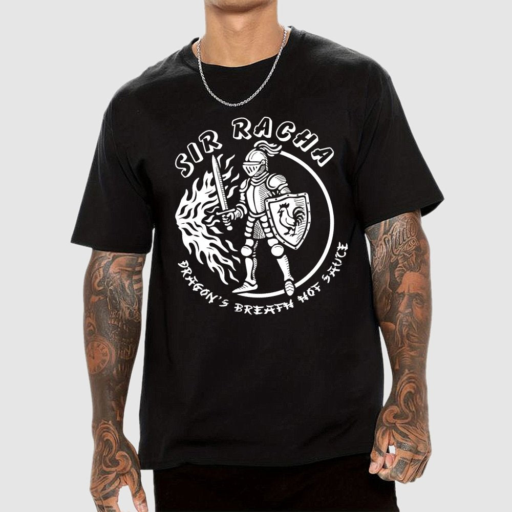 Sir Racha Dragon’s Breath Hot Sauce Geek T-Shirt