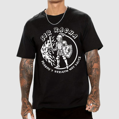Sir Racha Dragon’s Breath Hot Sauce Geek T-Shirt