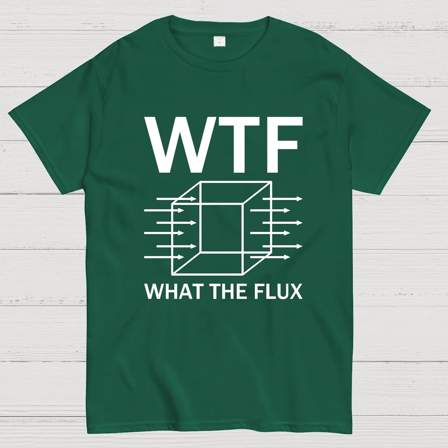 WTF - What The Flux | Funny  Geek T-Shirt
