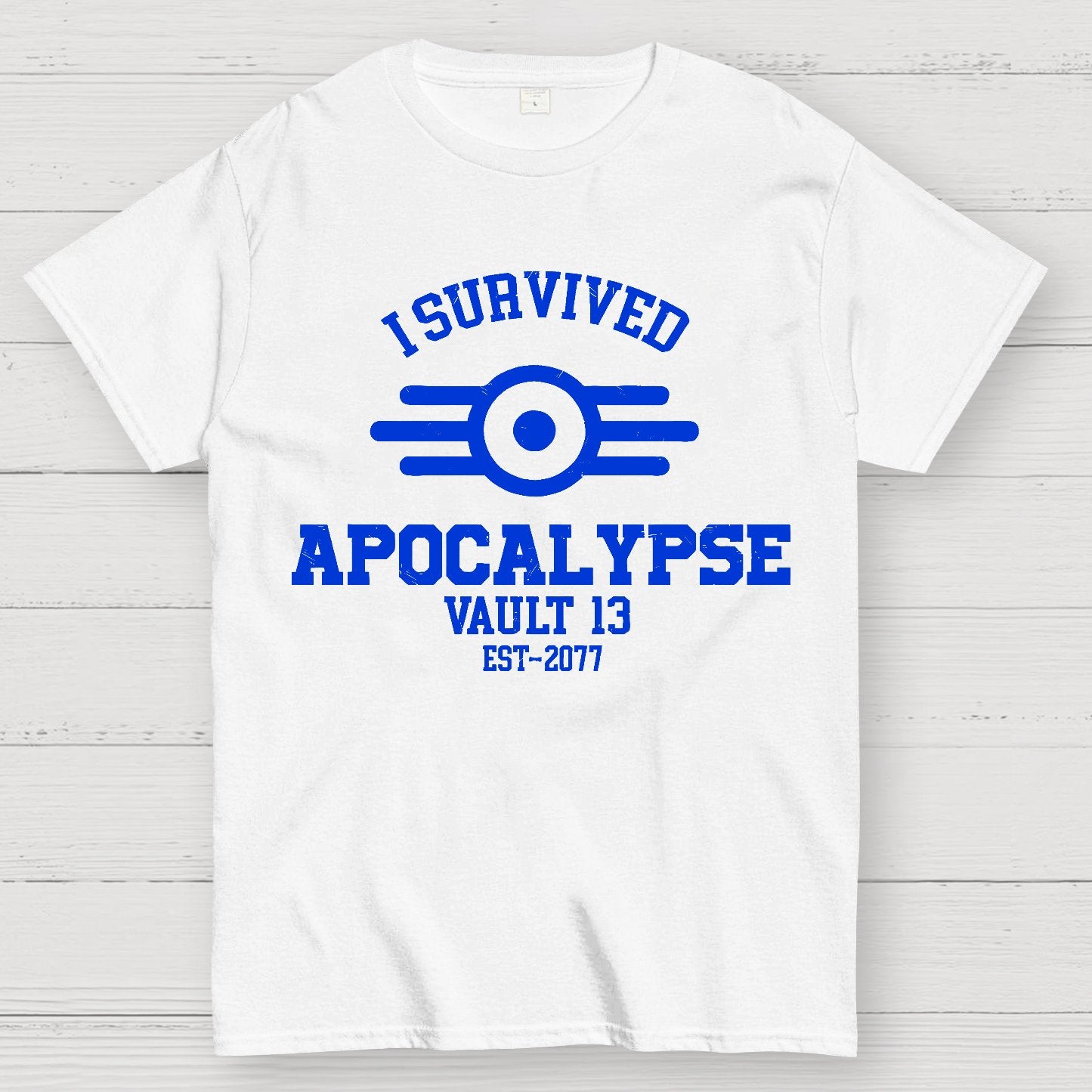 I Survived Apocalypse Geek T-Shirt
