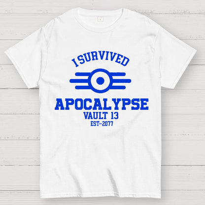 I Survived Apocalypse Geek T-Shirt