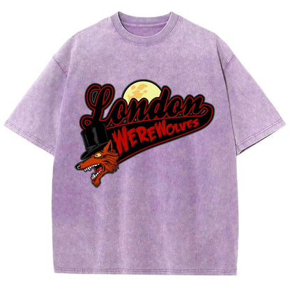 London Wolves Essential Vintage Distressed T-shirt