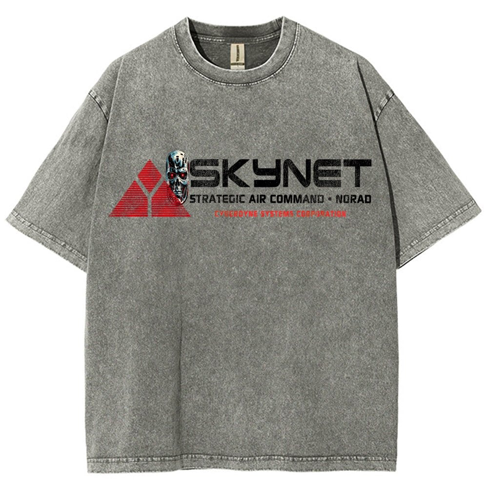 Cybernet SAC NORAD Vintage Distressed T-shirt
