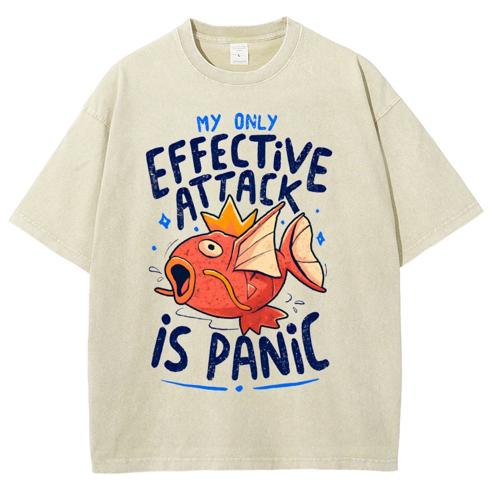 Panic Attack Vintage Distressed T-shirt