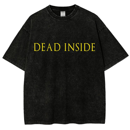 Dead Inside Vintage Distressed T-shirt
