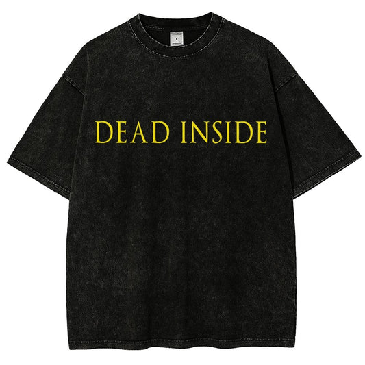 Dead Inside Vintage Distressed T-shirt