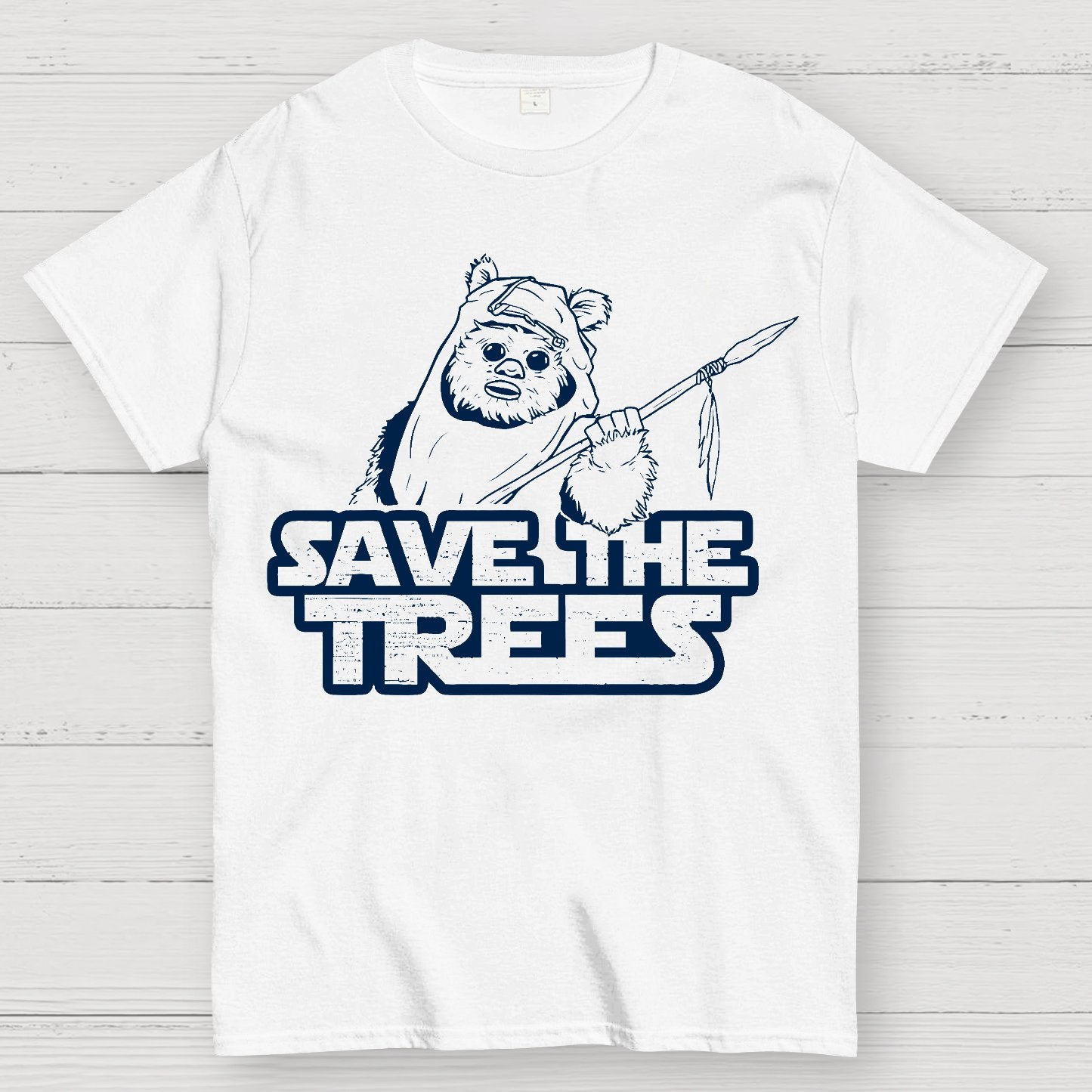 Save The Trees Geek T-Shirt