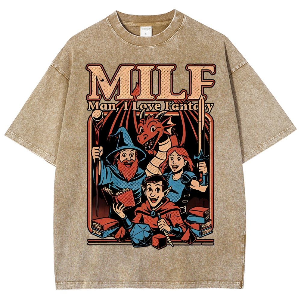 Vintage RPG Crew Joke Vintage Distressed T-shirt