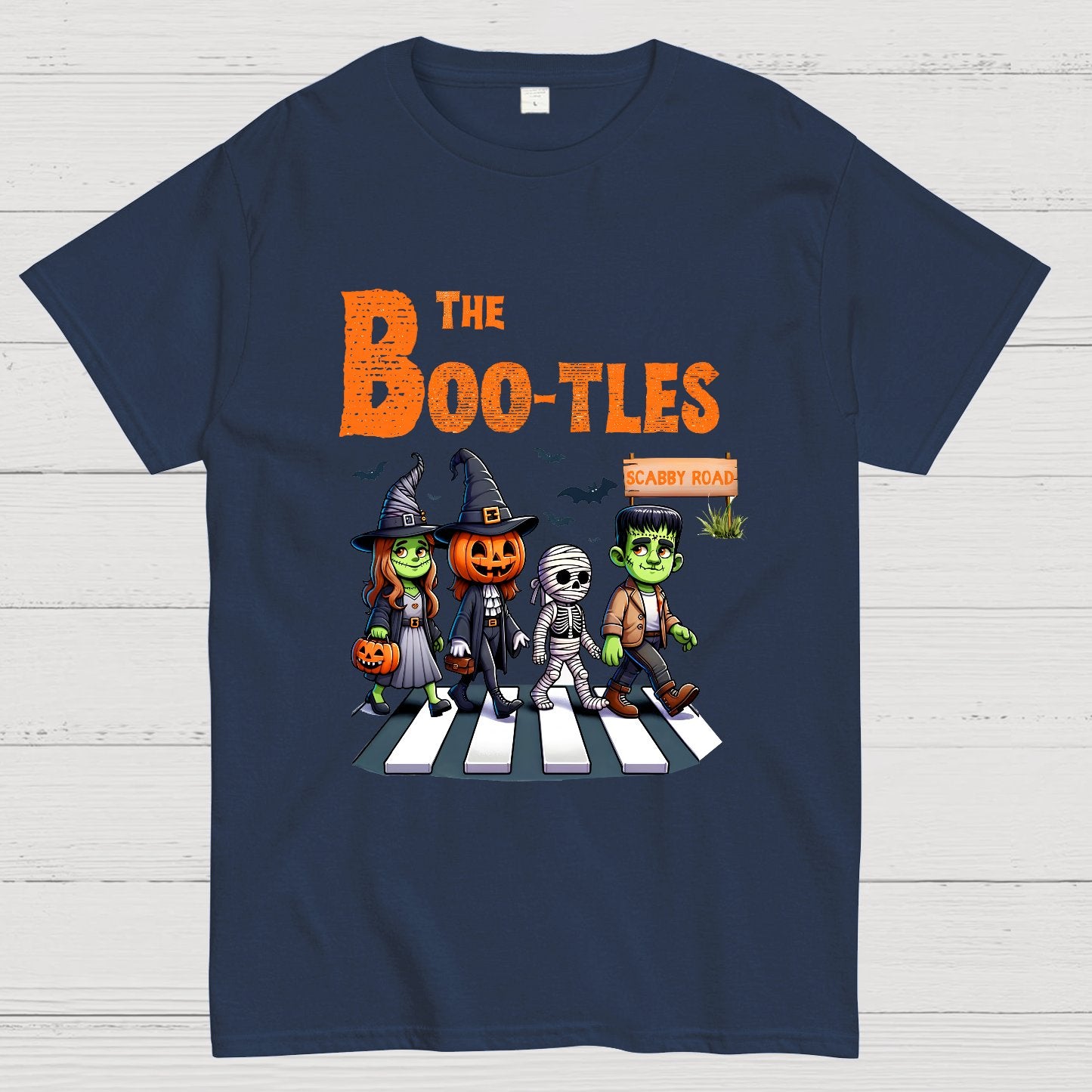 The Boo-tles Halloween Geeky T-Shirt