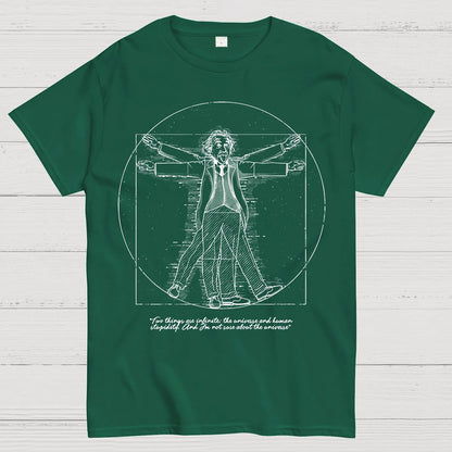 Vitruvian Genius Geek T-Shirt