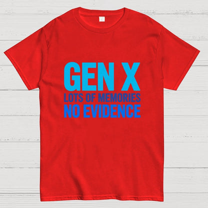 Gen-X Lots Of Memories Geek T-Shirt