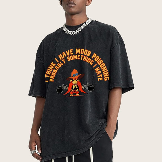 A Bad Case Of Mood Poisoning Vintage Distressed T-shirt