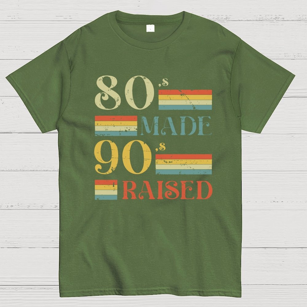 80s Made 90s Raised Geek T-Shirt